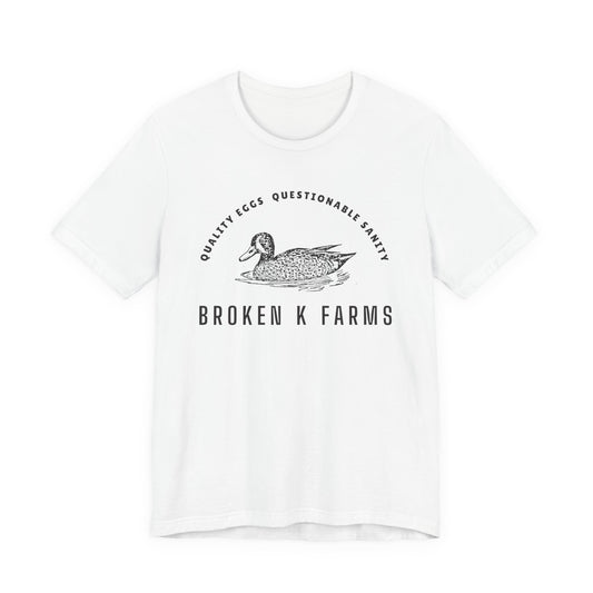 T‑Shirt — Broken K Farms Vintage Duck Logo Tee
