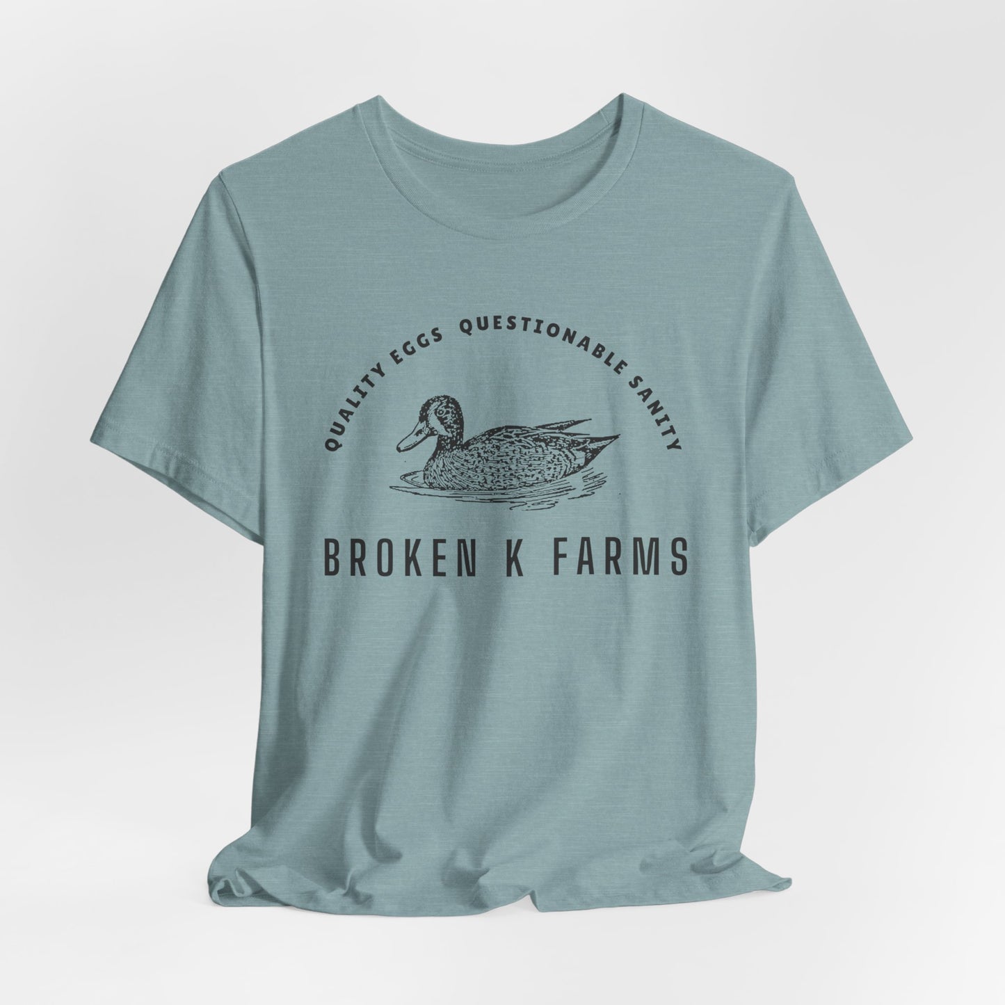 T‑Shirt — Broken K Farms Vintage Duck Logo Tee