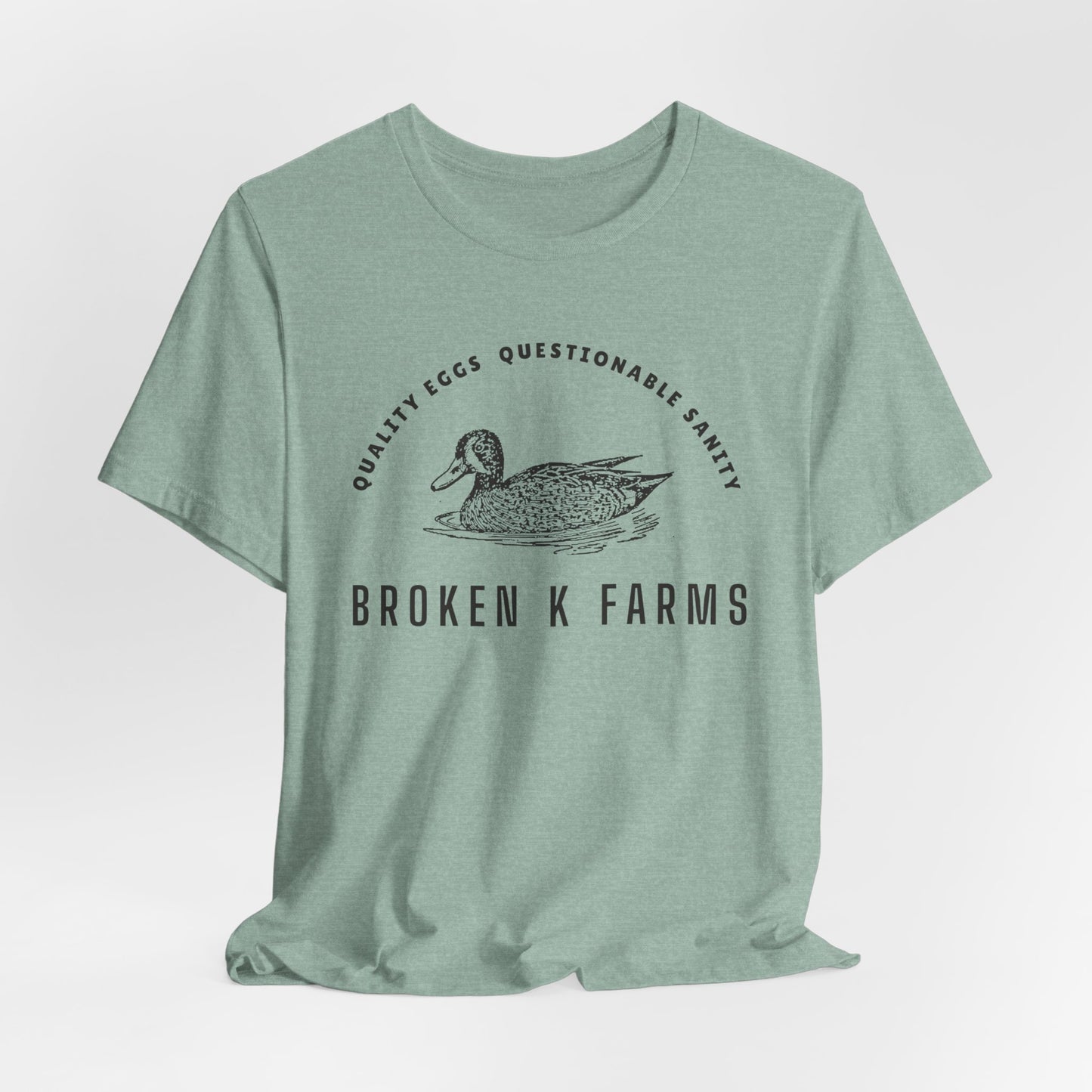 T‑Shirt — Broken K Farms Vintage Duck Logo Tee