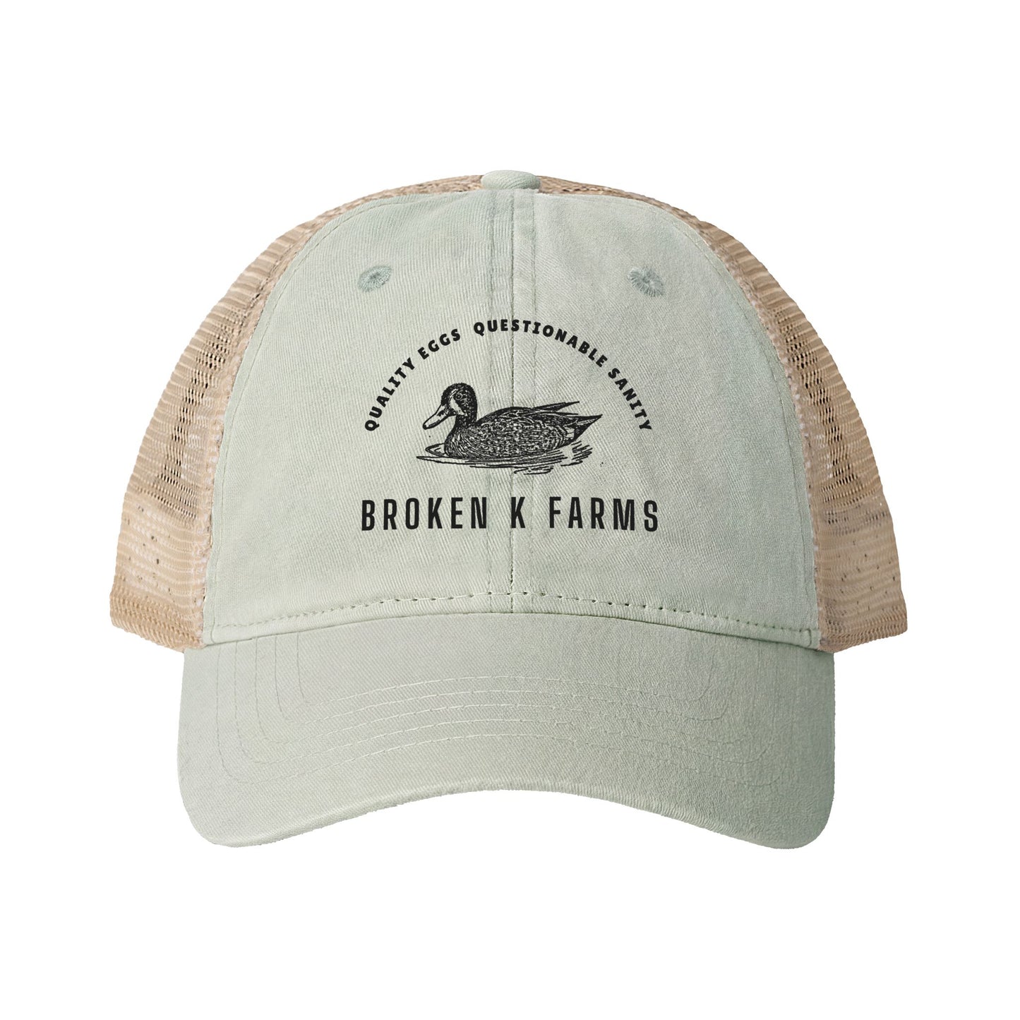 Women's Washed Mesh-Back Cap