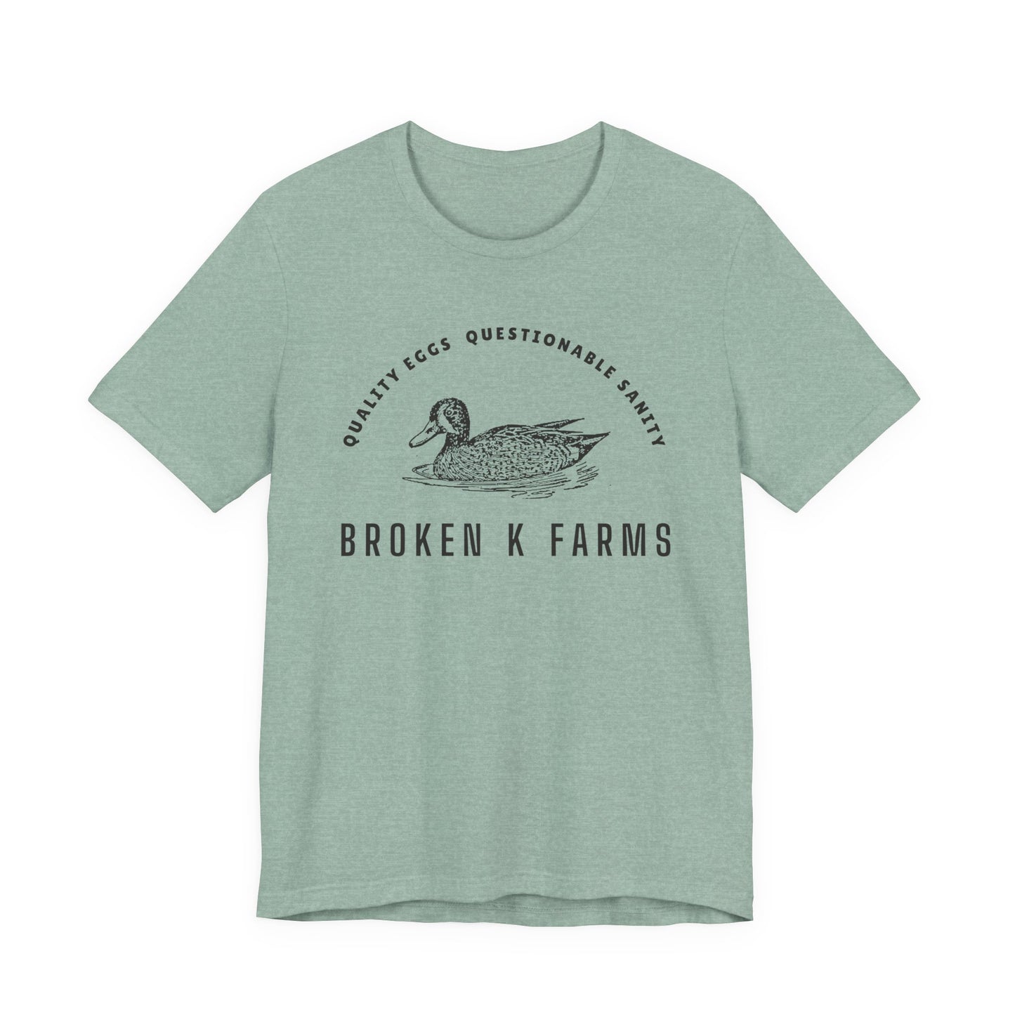 T‑Shirt — Broken K Farms Vintage Duck Logo Tee