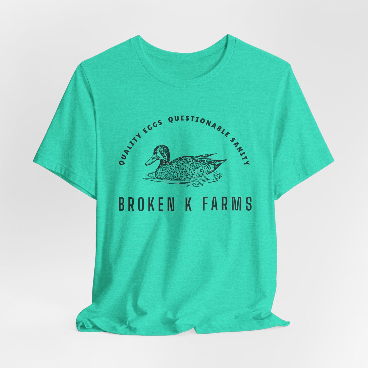 T‑Shirt — Broken K Farms Vintage Duck Logo Tee