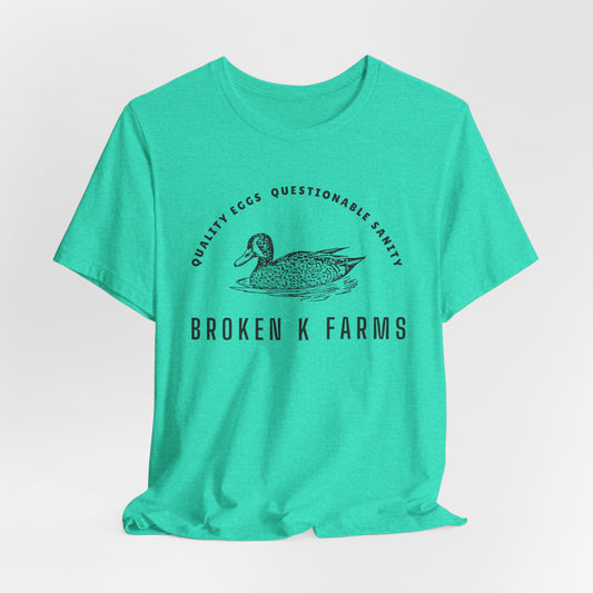 T‑Shirt — Broken K Farms Vintage Duck Logo Tee