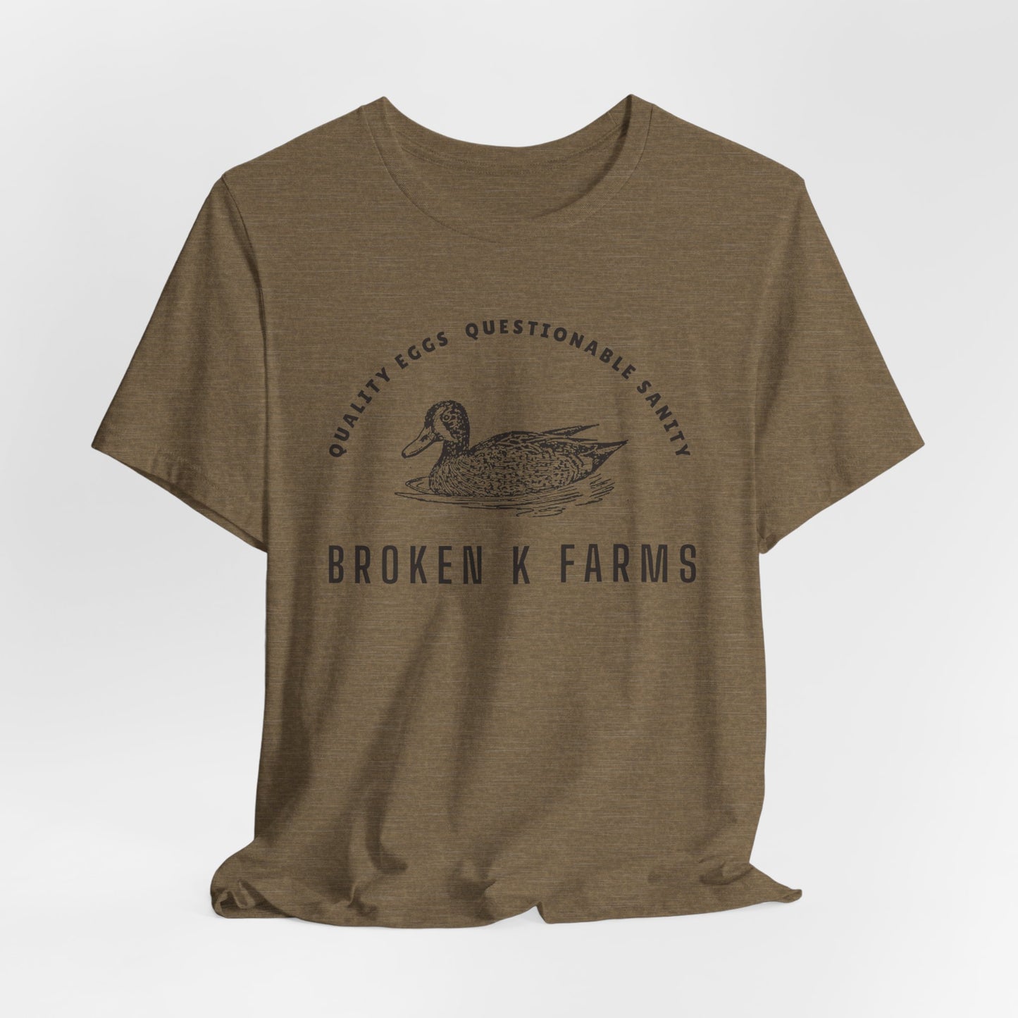 T‑Shirt — Broken K Farms Vintage Duck Logo Tee