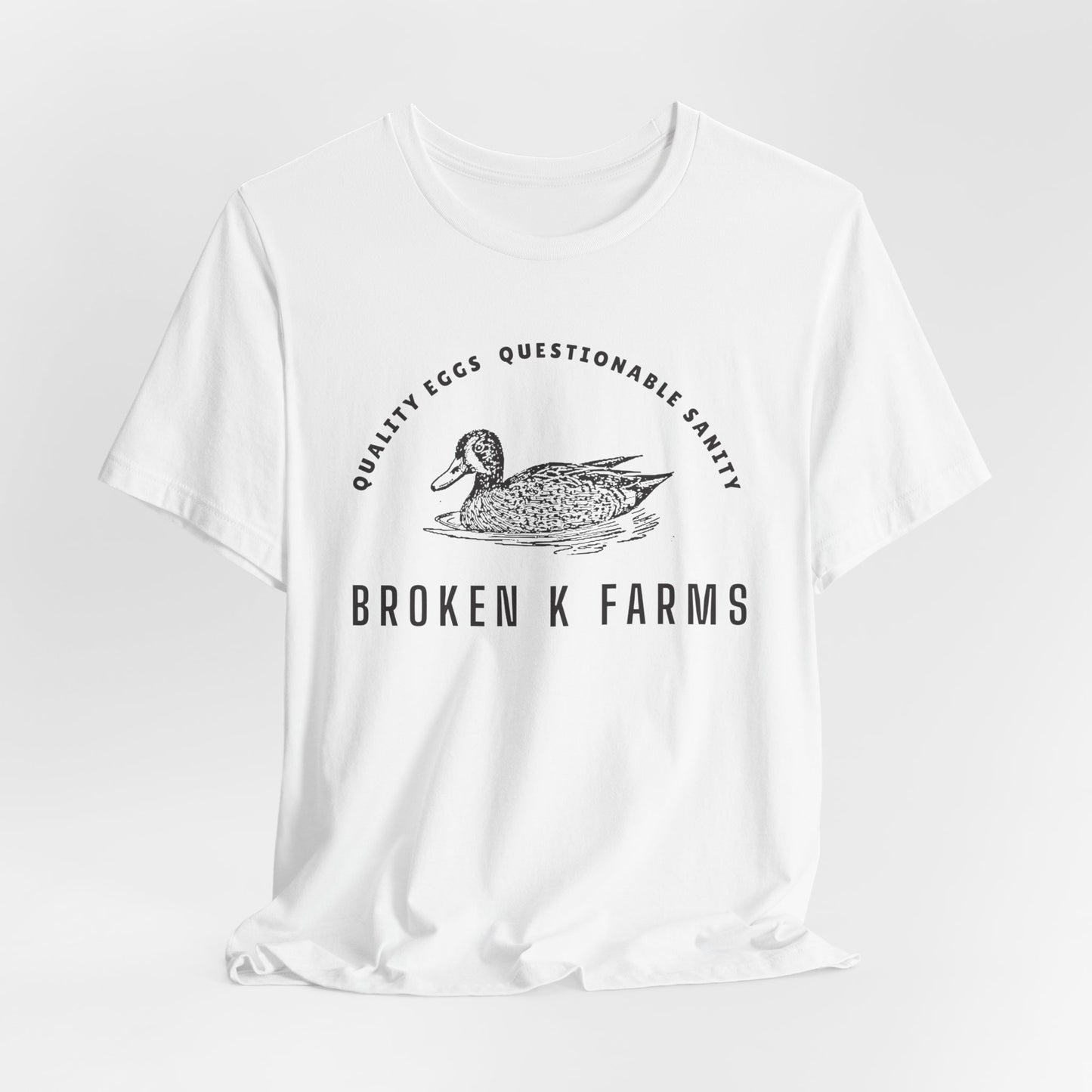 T‑Shirt — Broken K Farms Vintage Duck Logo Tee