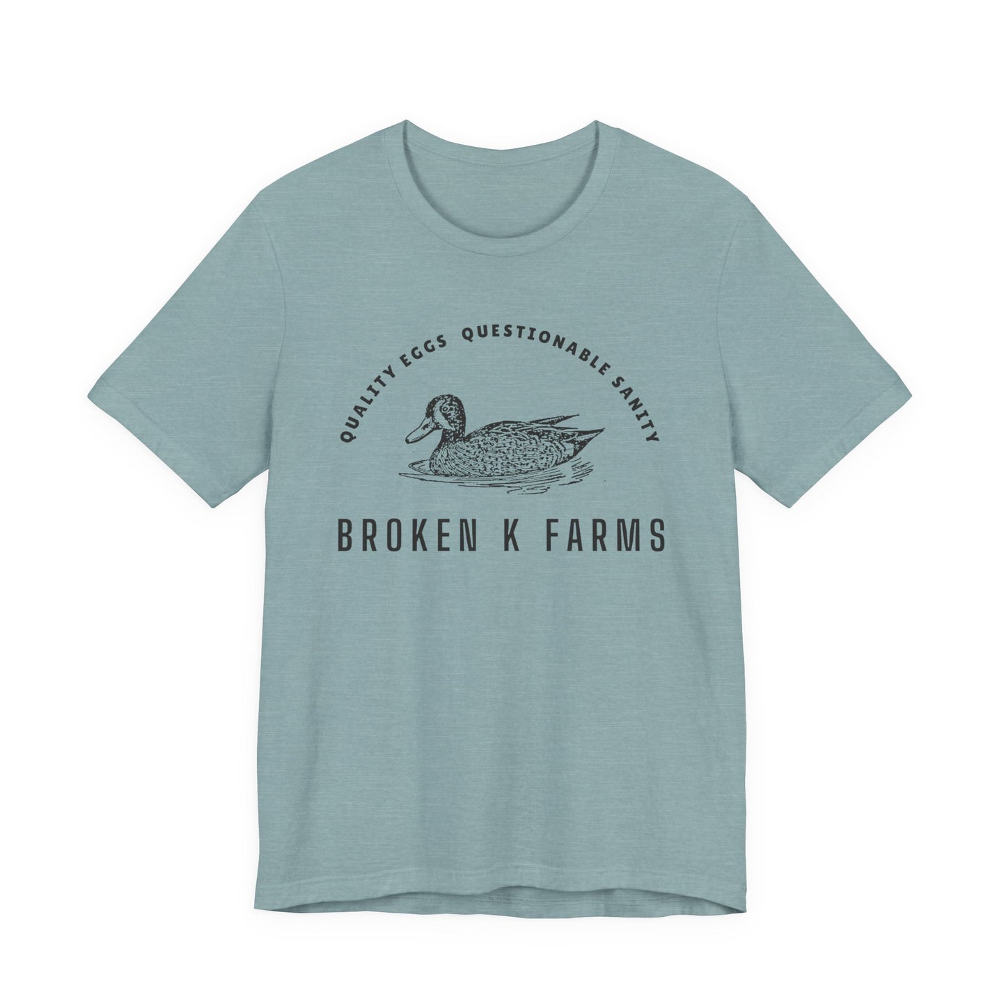 T‑Shirt — Broken K Farms Vintage Duck Logo Tee