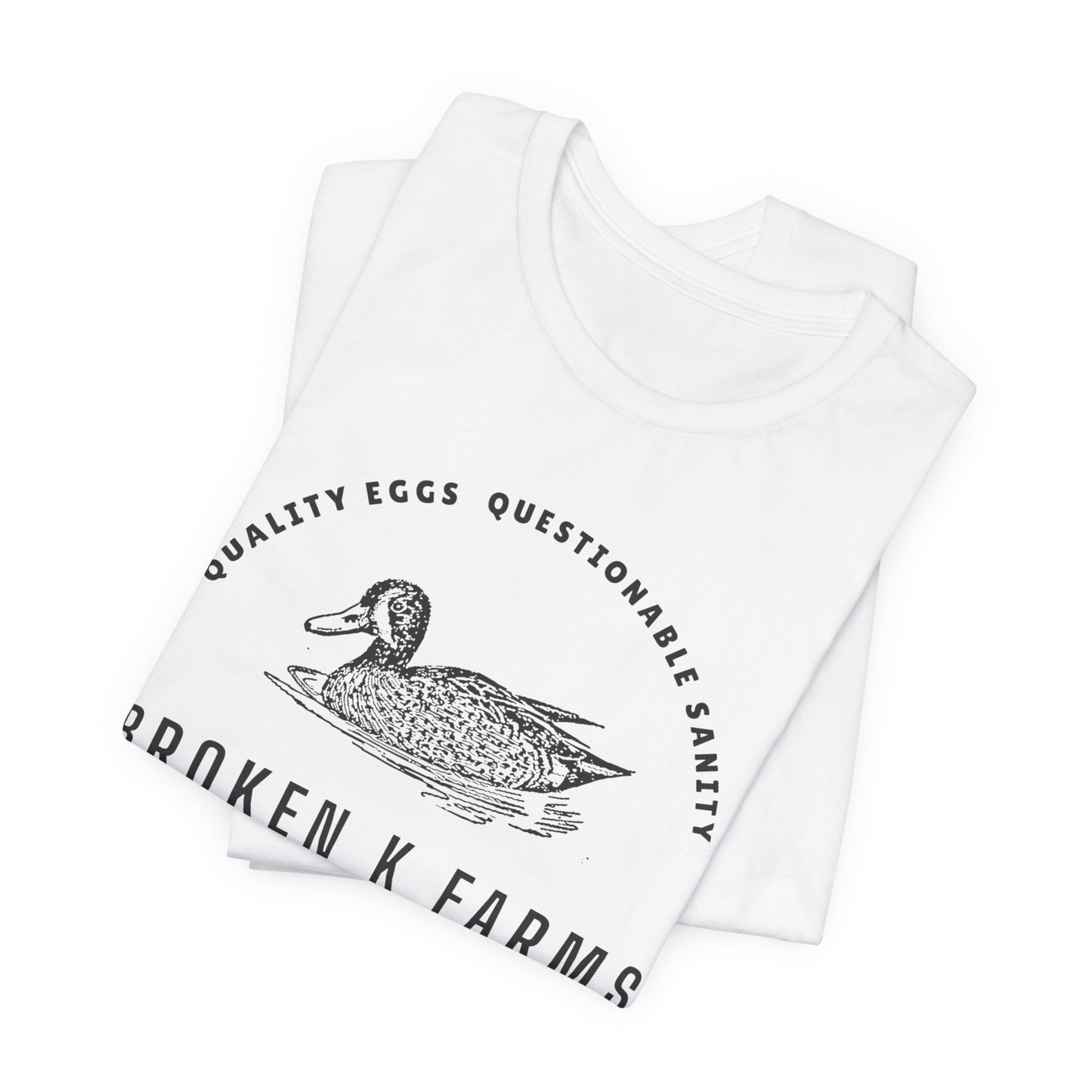 T‑Shirt — Broken K Farms Vintage Duck Logo Tee