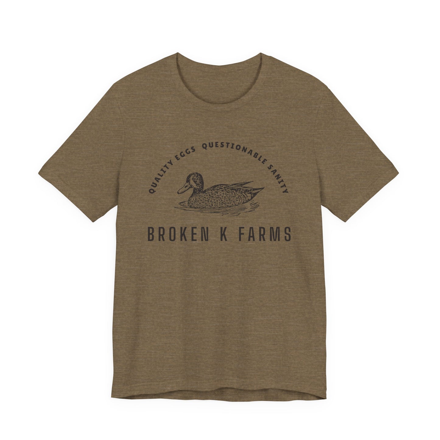 T‑Shirt — Broken K Farms Vintage Duck Logo Tee