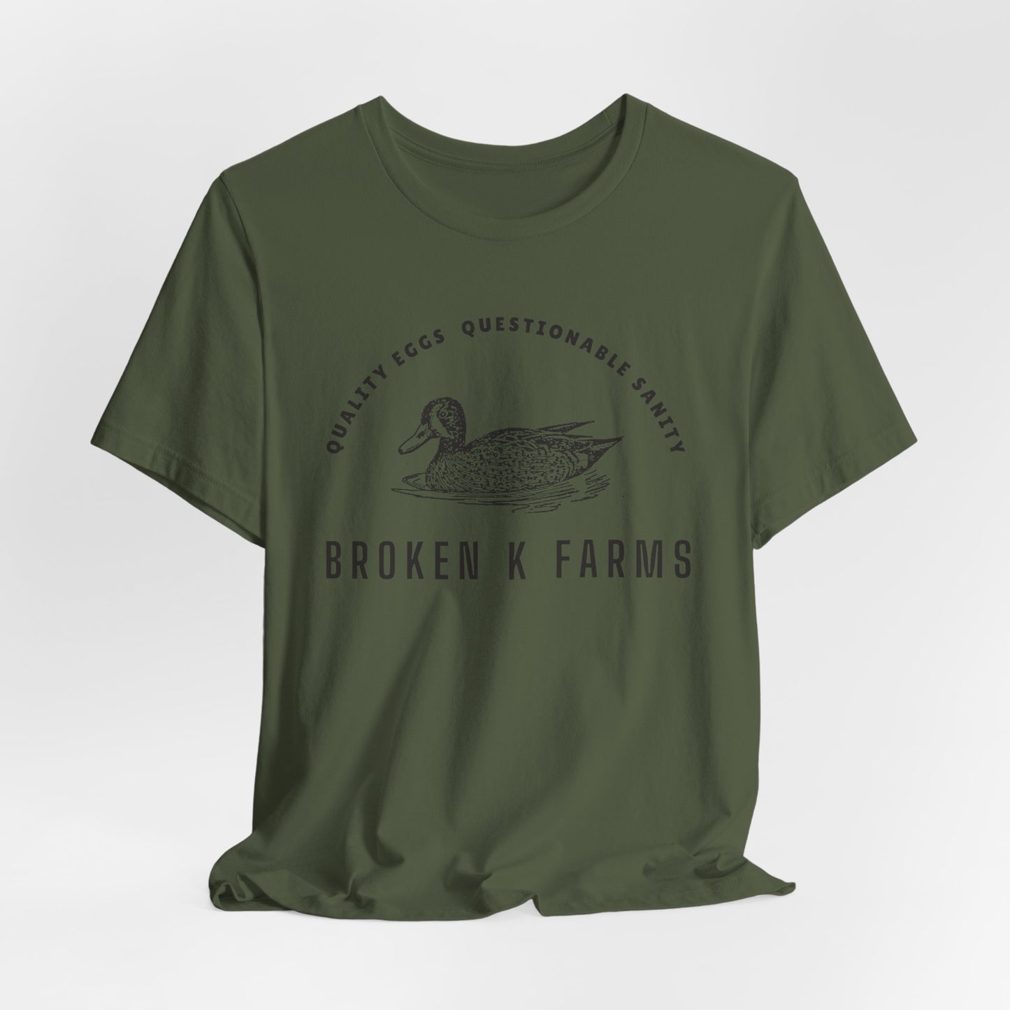 T‑Shirt — Broken K Farms Vintage Duck Logo Tee