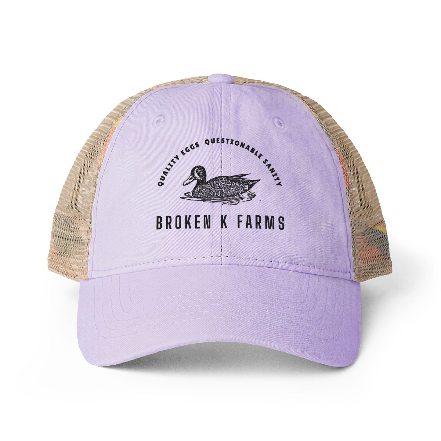 Women's Washed Mesh-Back Cap