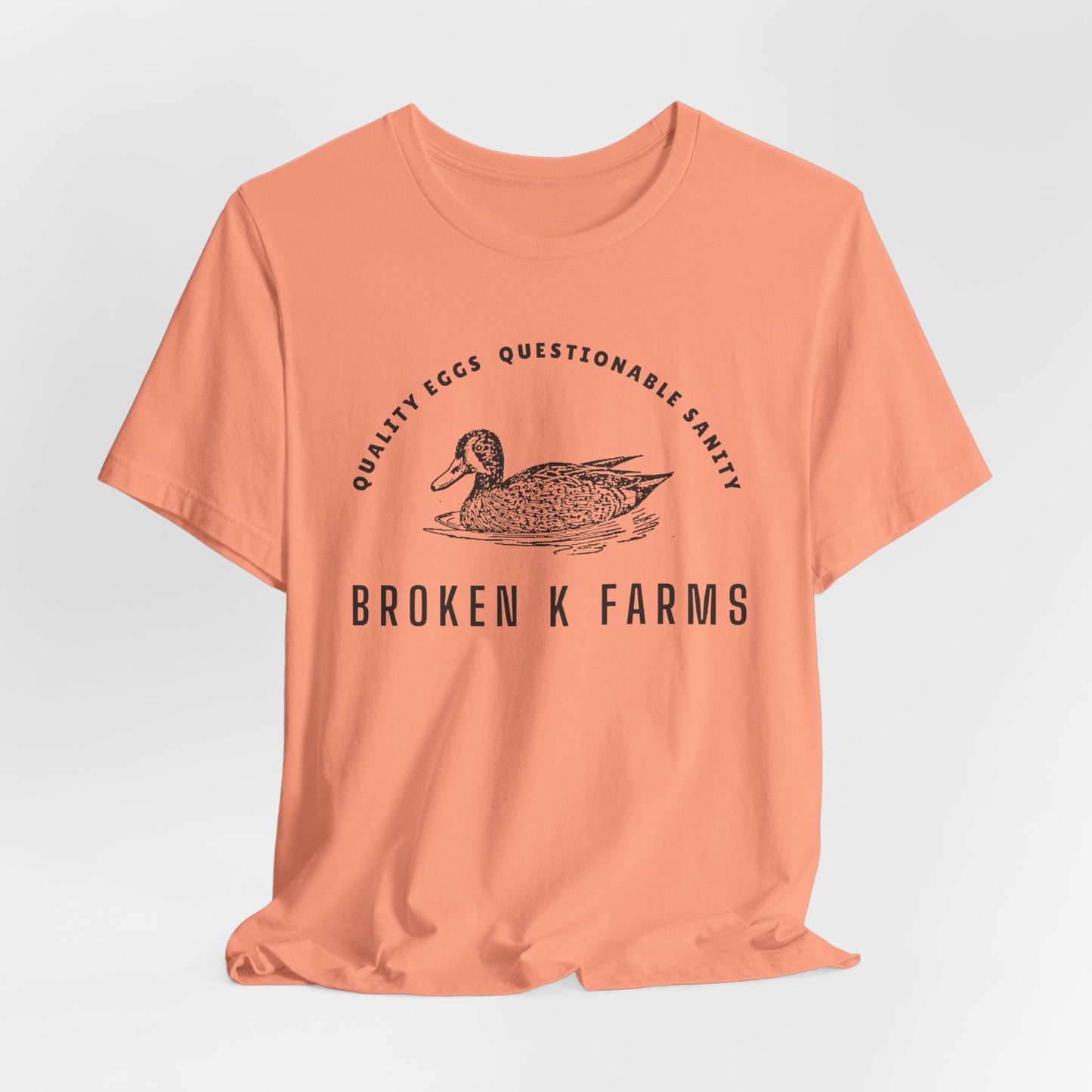 T‑Shirt — Broken K Farms Vintage Duck Logo Tee
