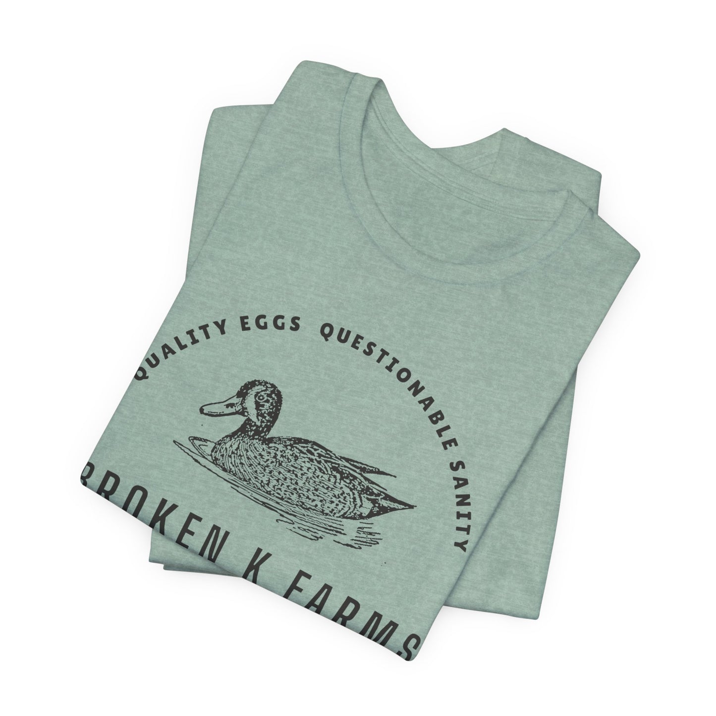 T‑Shirt — Broken K Farms Vintage Duck Logo Tee