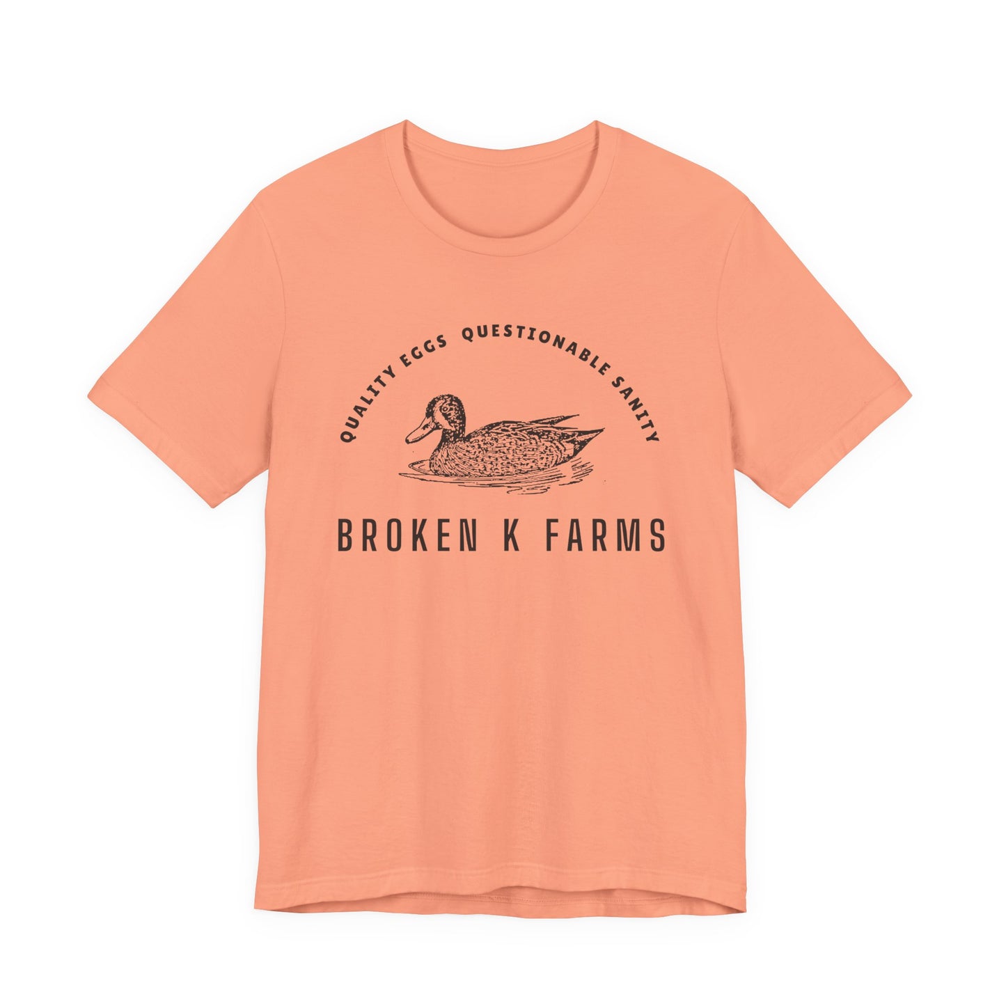 T‑Shirt — Broken K Farms Vintage Duck Logo Tee